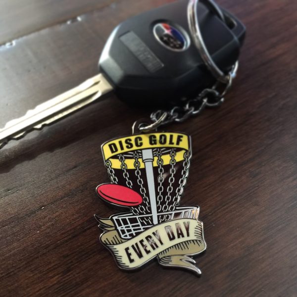 Disc Golf Every Day Basket - Keychain Online Hot Sale - Image 2