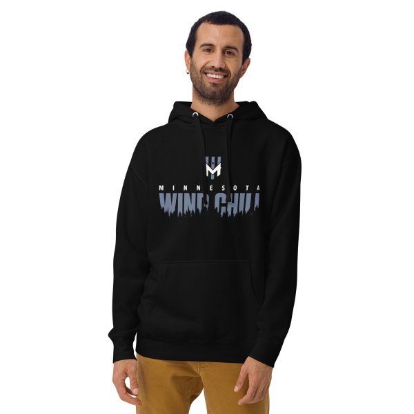 Wind Chill Black  Shadow  Hooded Sweatshirt on Sale - Image 3