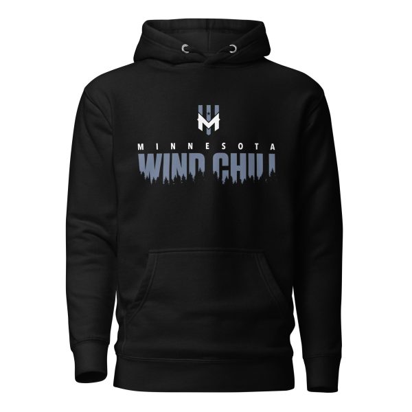 Wind Chill Black  Shadow  Hooded Sweatshirt on Sale