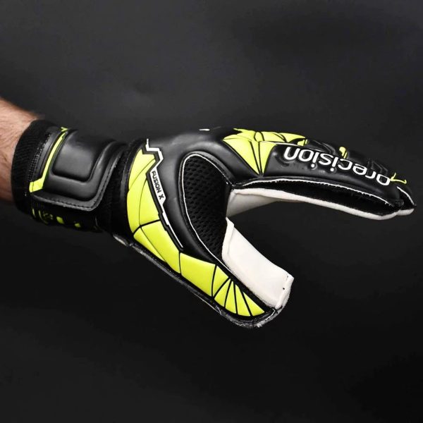 Precision Junior Fusion X Flat Cut Finger Protect GK Gloves Hot on Sale - Image 3