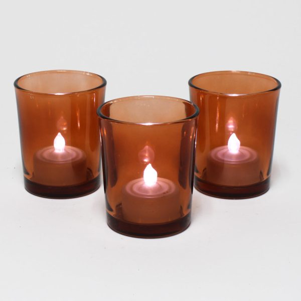 Richland Flameless LED Tealight Candles White Set of 12 Cheap - Image 4