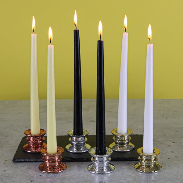 Richland Taper Candles 10  Ivory Set of 50 Hot on Sale - Image 3