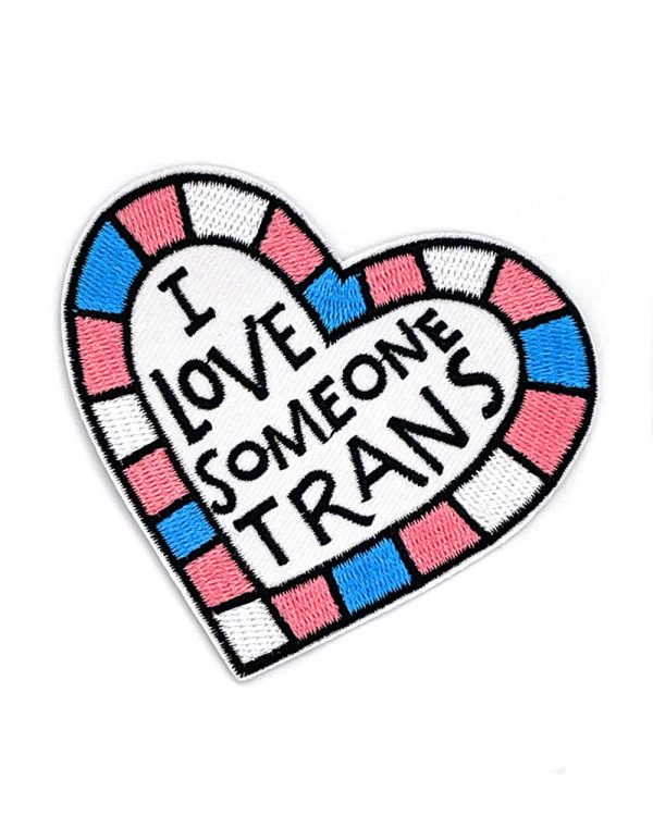 I Love Someone Trans Patch Online Hot Sale