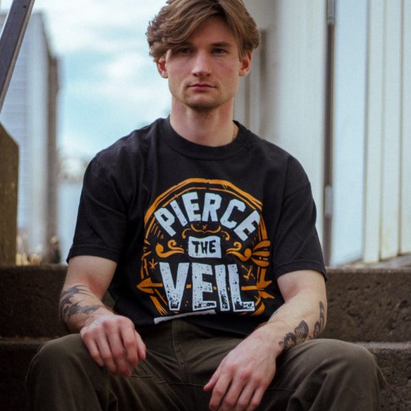 Orange Seal • Black • T-Shirt For Sale - Image 2