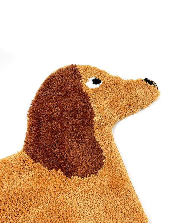 Dachshund Dog Floor Mat Rug For Sale - Image 3