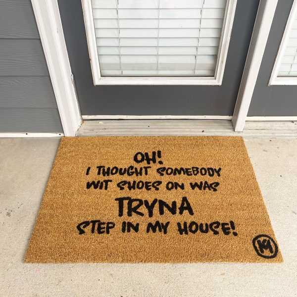 OH NO SHOES MAT Online now