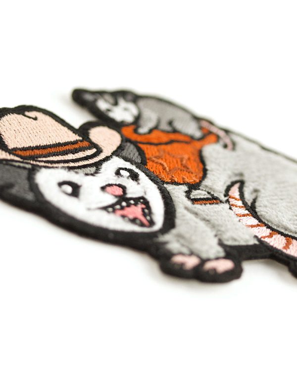 Possum Posse Fuzzy Sticky Patch Online now - Image 3