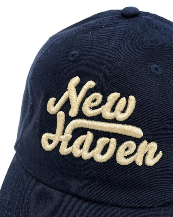 New Haven Puff Embroidered Dad Hat For Discount - Image 2