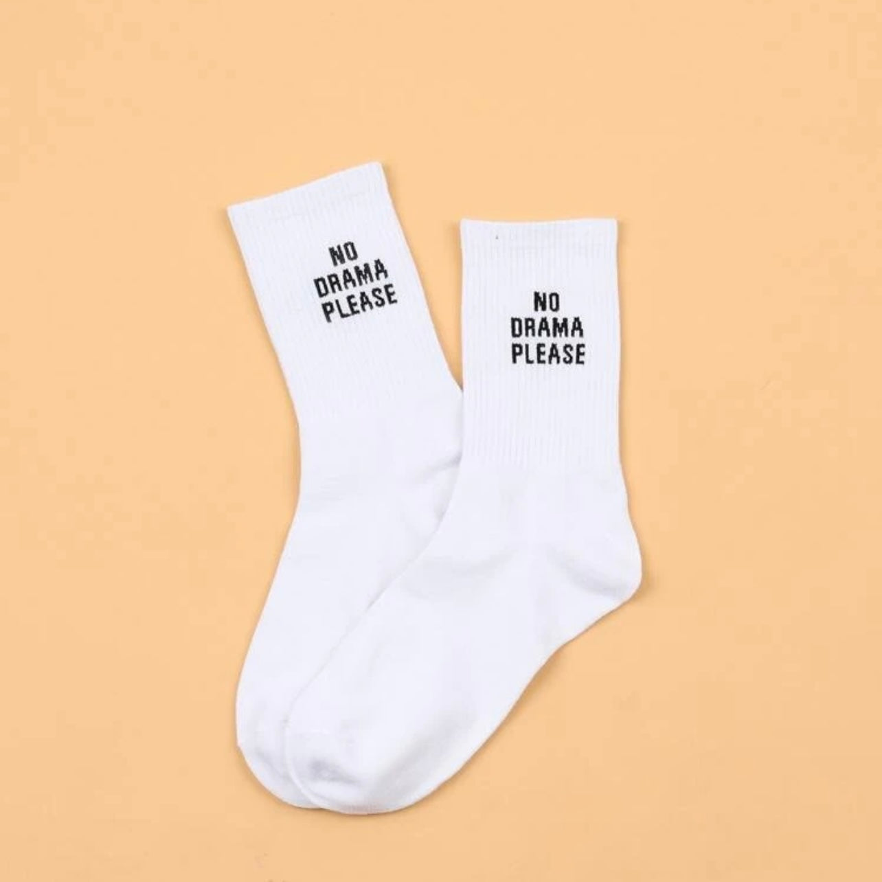 NO DRAMA PLEASE SOCKS Hot on Sale
