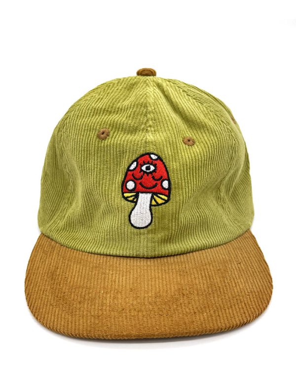 Third Eye Mushroom Corduroy Hat Sale