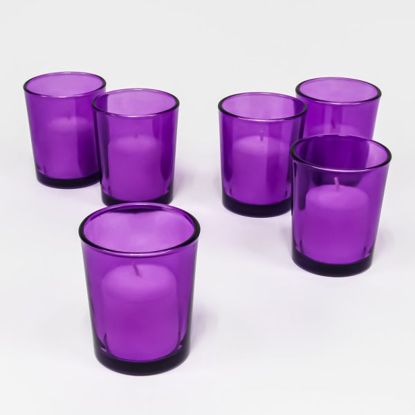 Eastland Votive Holder Purple Set of 72 Sale